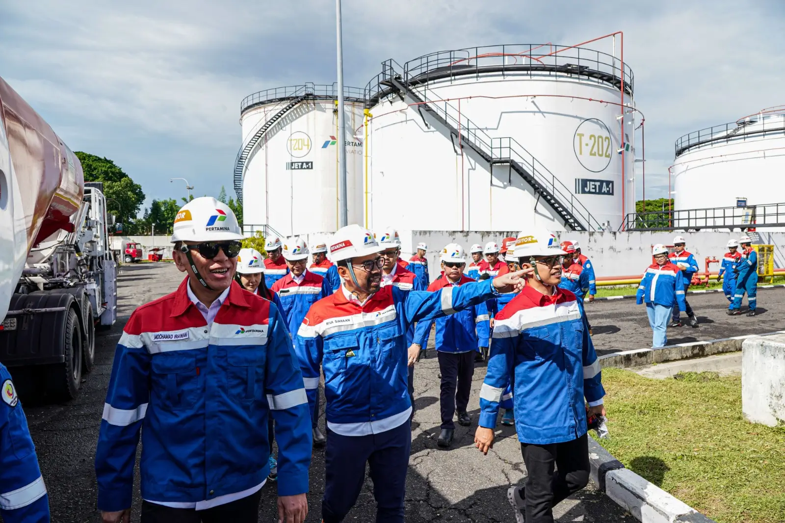 Optimalkan Layanan Energi di Momen Nataru  Komisaris Utama Pertamina Tinjau Sarfas BBM  LPG dan Avtur di Bali