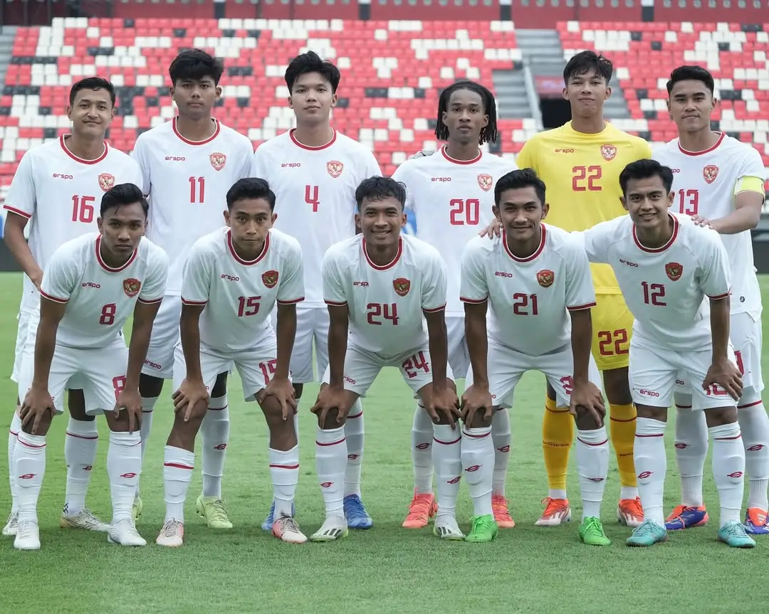 Timnas Indonesia berkekuatan 24 pemain untuk melawan Timnas Myanmar. Foto: Istimewa