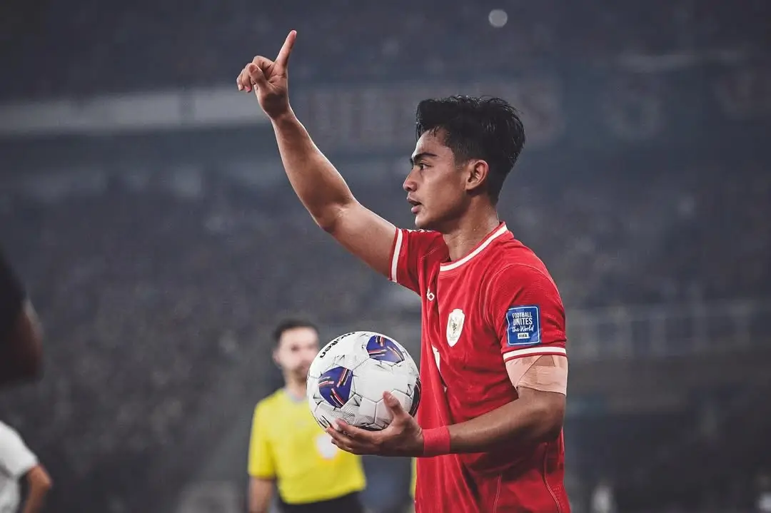 Wingback kiri Timnas Indonesia, Pratama Arhan. Foto: PSSI  