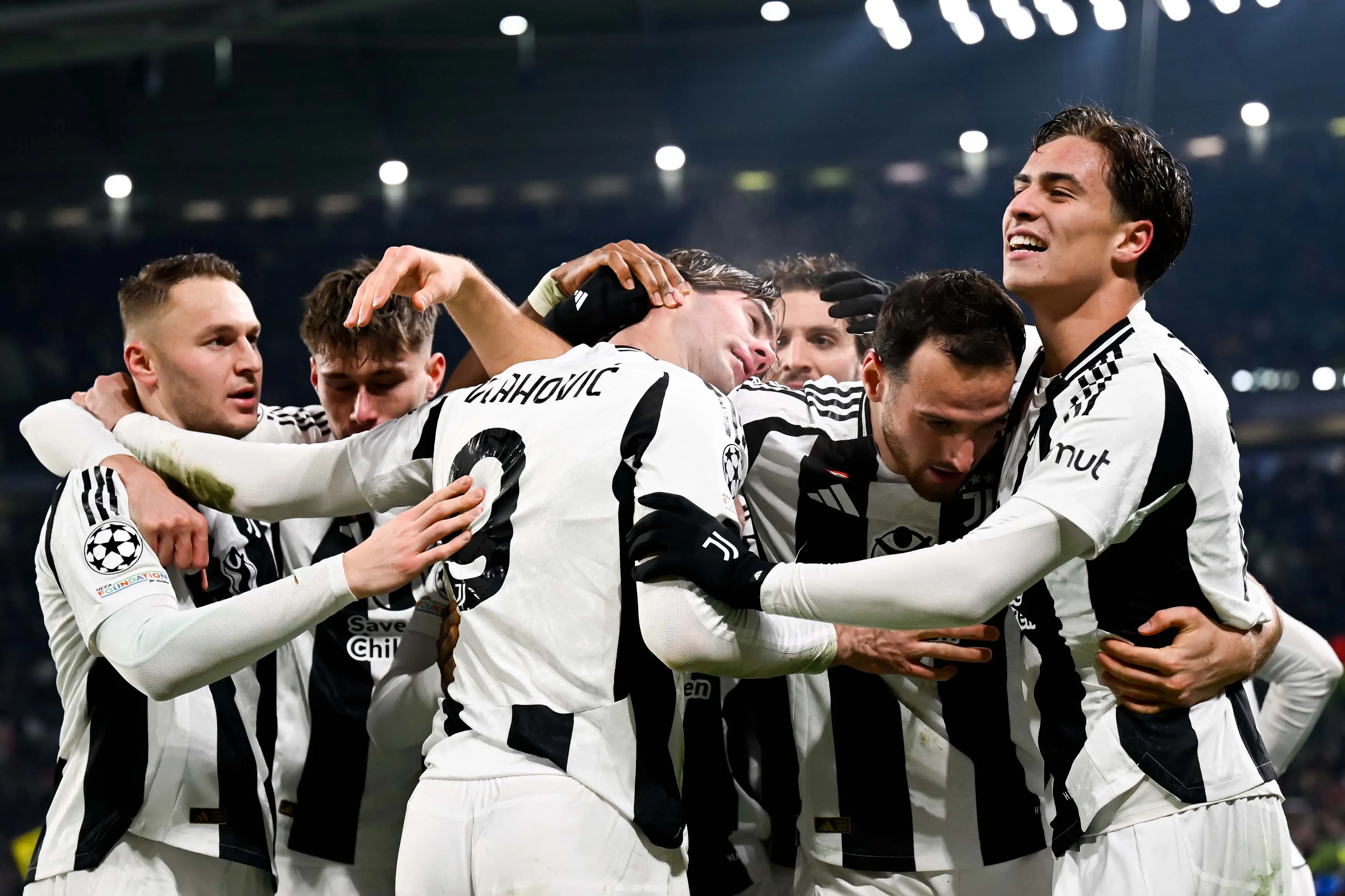 Juventus mengalahkan Manchetser City 2-1 di Liga Champions. Foto: Istimewa