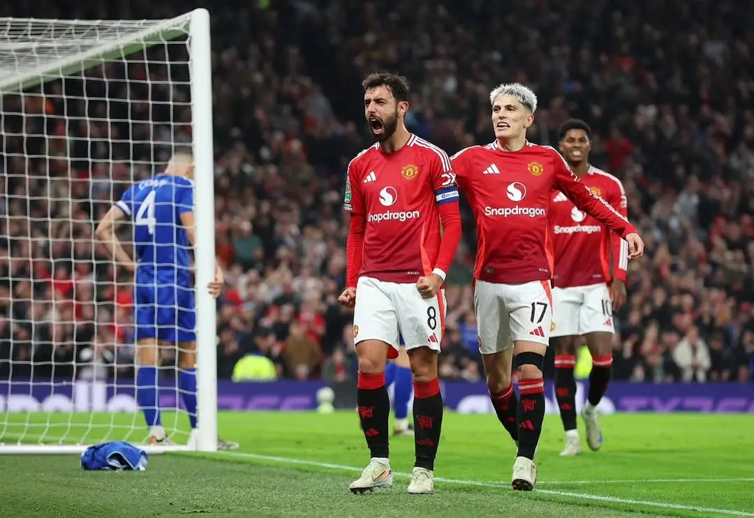 Bruno Fernandes dan Alejandro Garnacho dapat dilepas Manchester United. (Foto: Istimewa)
