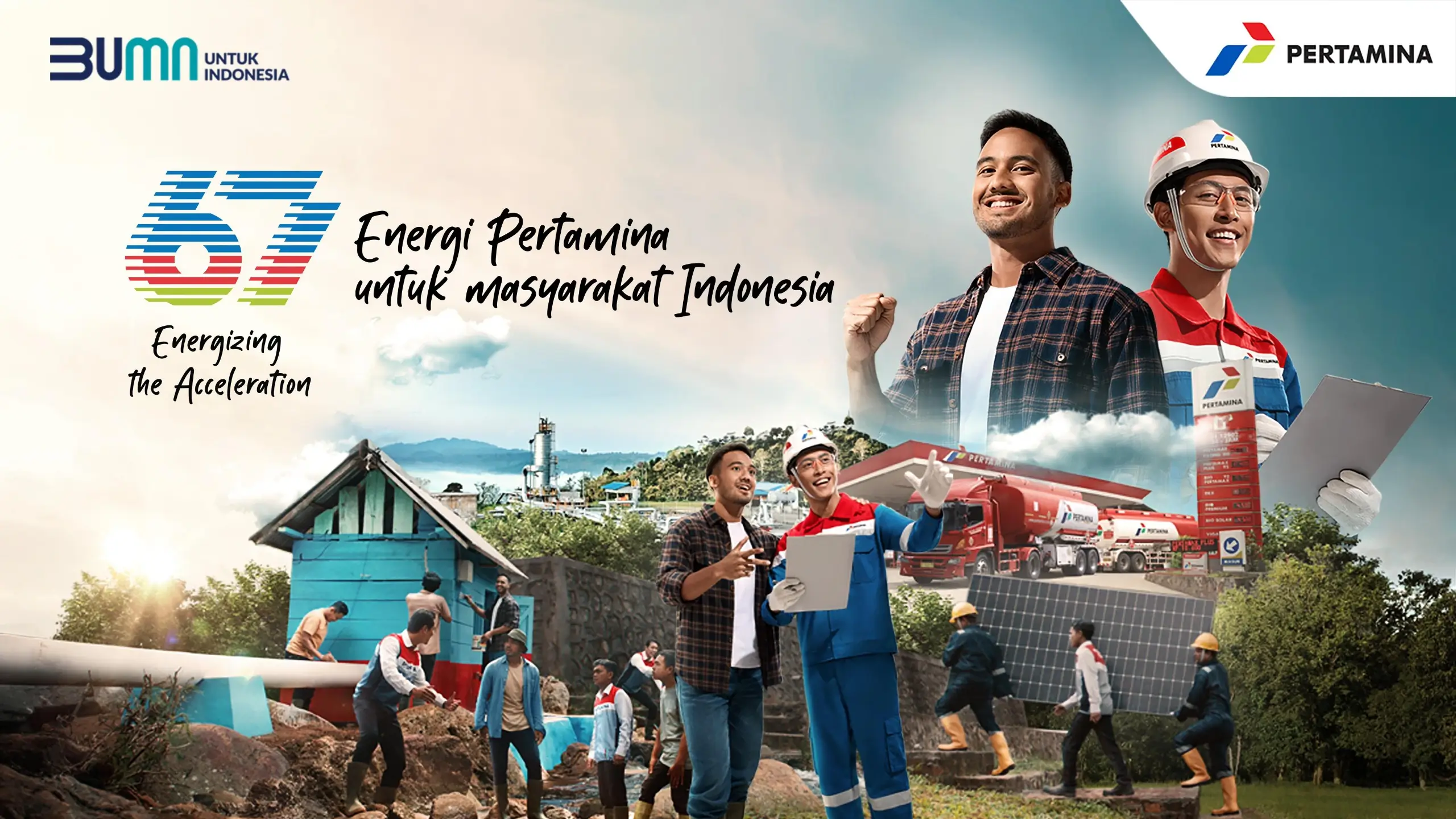 67 tahun Pertamina. (Foto: Pertamina)