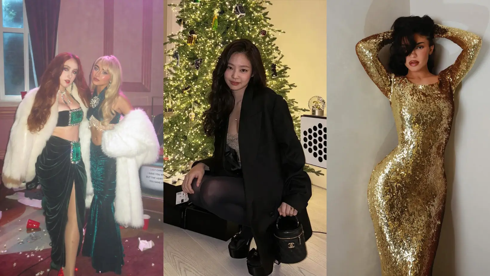 Foto: Inspirasi Outfit ala Sabrina Carpenter dan Chappell Roan (instagram.com/sabrinacarpenter), Jennie BLACKPINK (instagram.com/jennierubyjane), dan Kylie Jenner (instagram.com/kyliejenner)