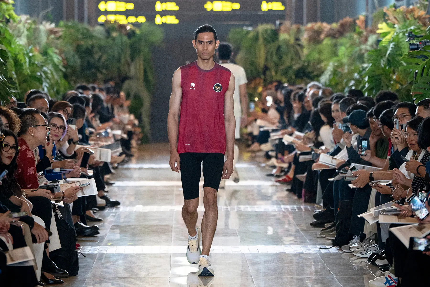 Tim Indonesia meresmikan peluncuran jersey terbaru untuk SEA Games Thailand 2025. (Foto: NOC Indonesia)