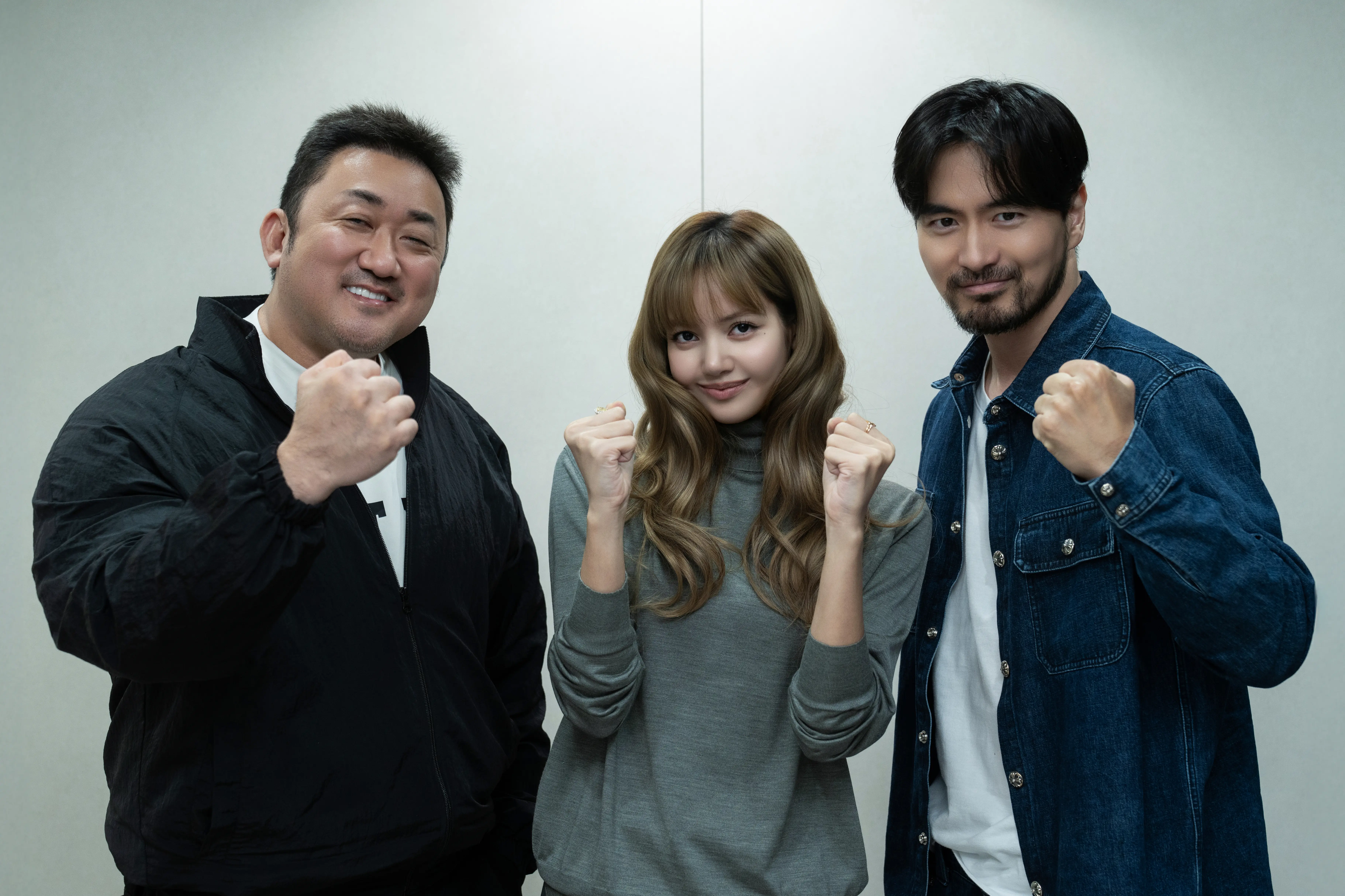 Foto: Ma Dong Seok (Don Lee), Lee Jin-uk, Lalisa ‘Lisa’ Manobal (dok. Netflix)
