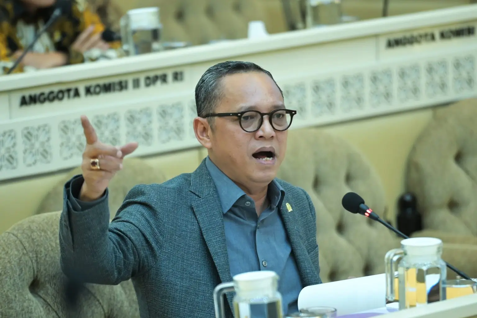 Ketua Dewan Pimpinan Pusat (DPP) PDIP sekaligus anggota Komisi II DPR RI, Deddy Sitorus. Foto: istimewa.