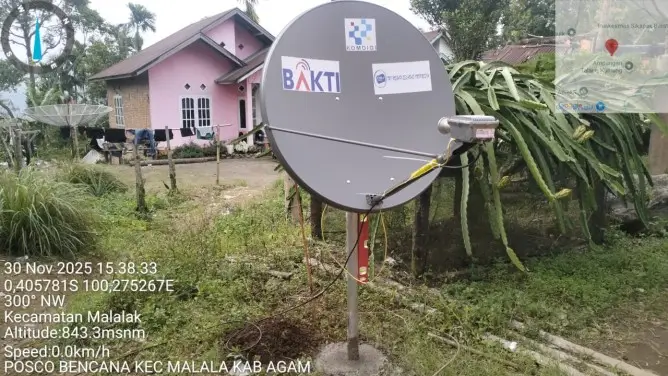 Foto: Internet Satelit SATRIA-1 (dok. Komdigi)