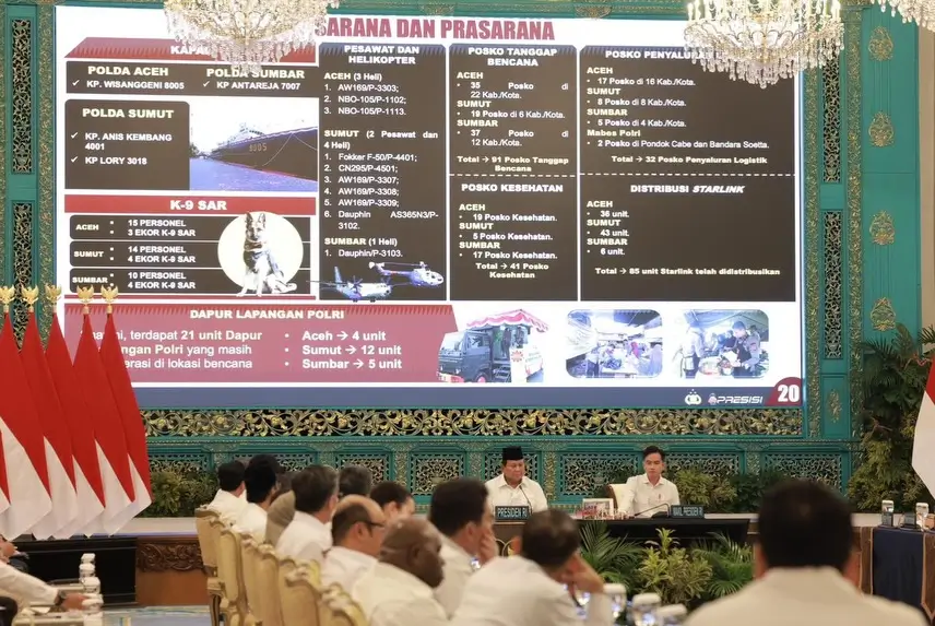 Banyak Negara Ingin Beri Bantuan untuk Aceh Sumatra Prabowo Kami Mampu Situasi Terkendali