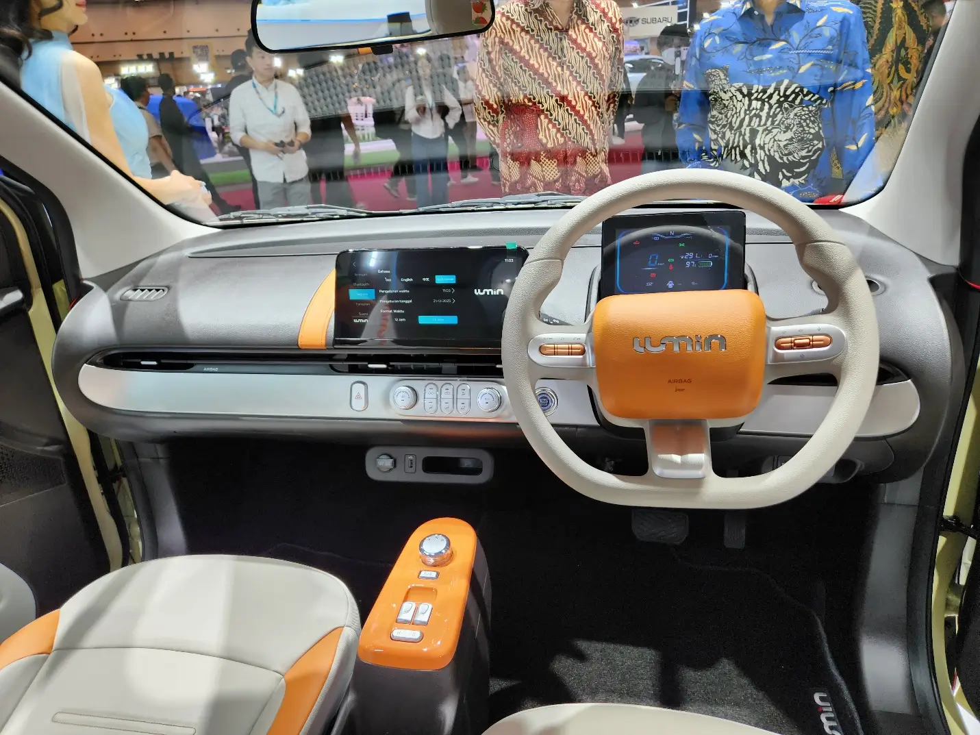 Compact  Lucu  Murah  Ini Spesifikasi Mobil Listrik Changan Lumin yang Baru Debut di Indonesia