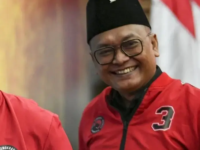 Politikus PDIP, Guntur Romli. (Foto: ANTARA FOTO/Hafidz Mubarak A/wpa)