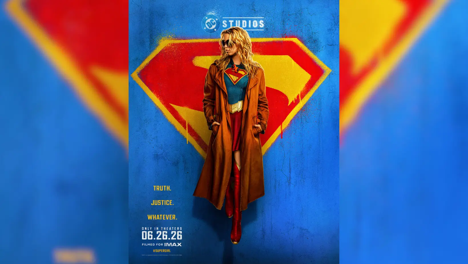 Foto: Poster Film Supergirl (X.com/JamesGunn)