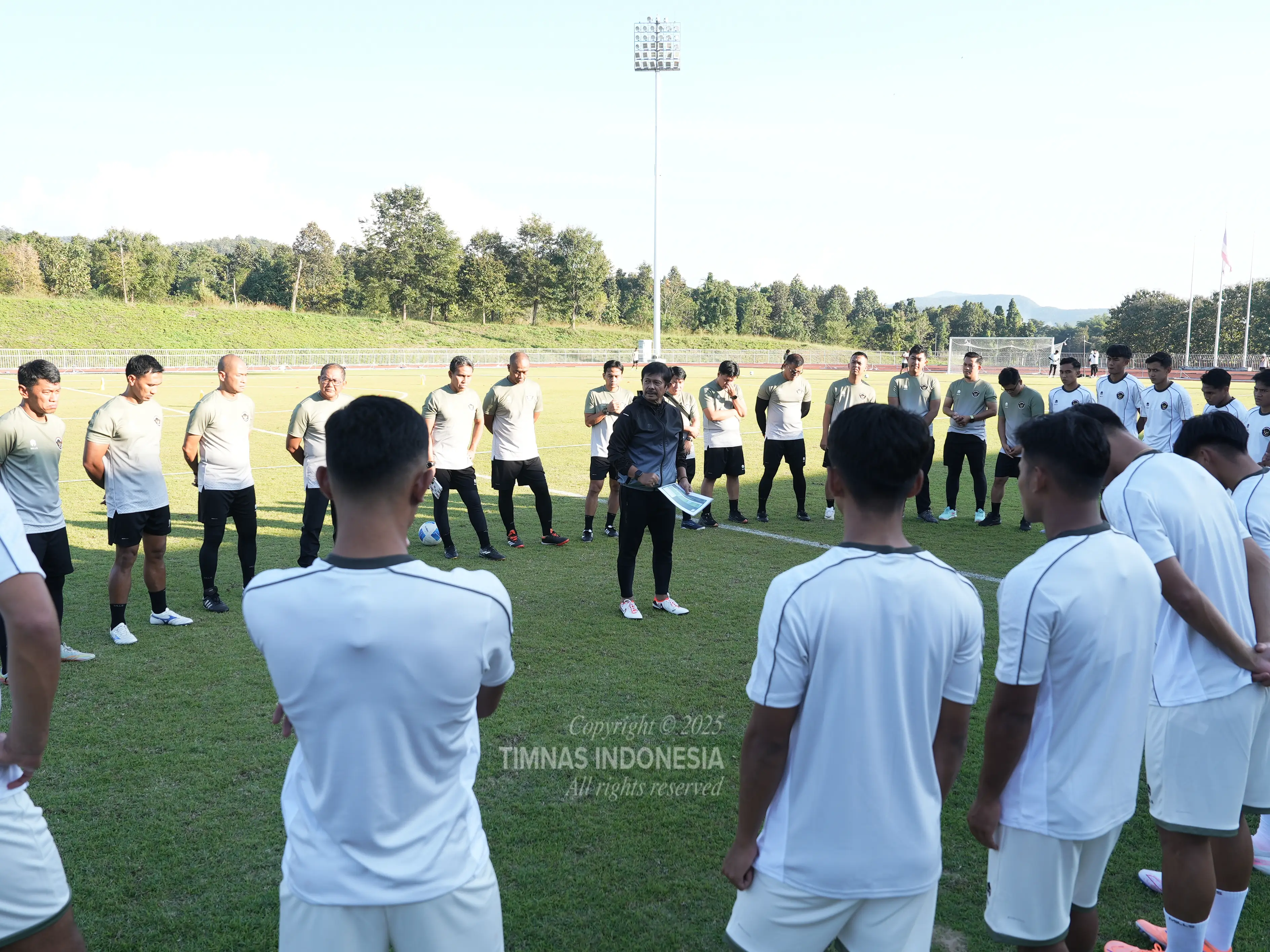 Timnas Indonesia U-22 kini berpeluang lolos ke babak semifinal SEA Games 2025. (Foto: PSSI)